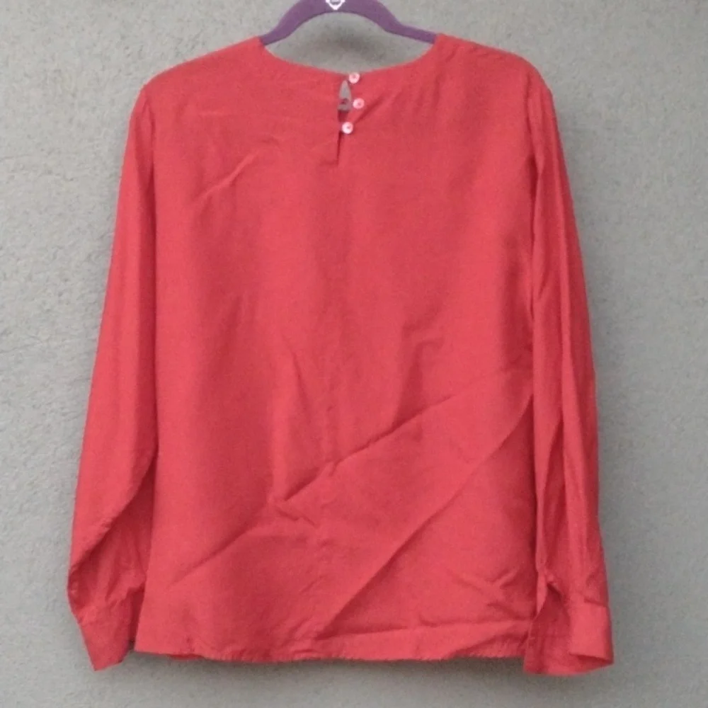 Silk Upcycle Challenge 5 Red Range 100% Silk Tops Bundle